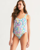 Trippy Hebrew Women's One-Piece Swimsuit