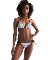 Trippy Hebrew Women's Triangle String Bikini