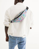 Trippy Hebrew Crossbody Sling Bag