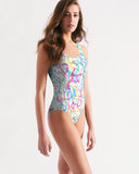 Trippy Hebrew Women's One-Piece Swimsuit