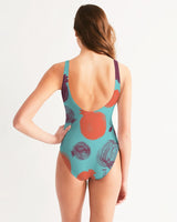 Blue Pomegranate Women's One-Piece Swimsuit