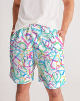 Trippy Hebrew Men's Jogger Shorts