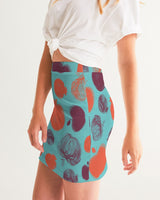 Blue Pomegranate Women's Mini Skirt